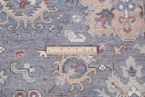 Chobi Grey Hand Knotted 79 X 102 Area Rug 700-146073 Image 6