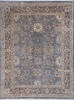 Chobi Grey Hand Knotted 79 X 102  Area Rug 700-146073 Thumb 0