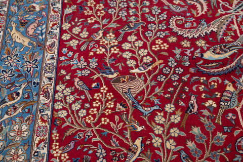 Pak-Persian Red Hand Knotted 41 X 64 Area Rug 700-146080 Image 3