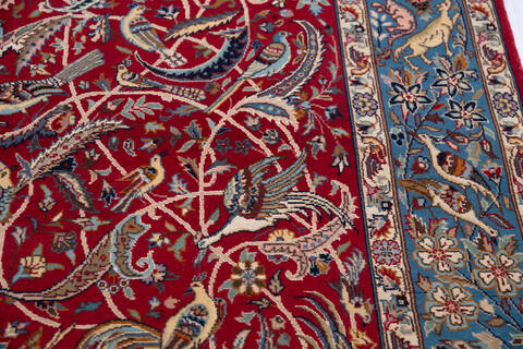 Pak-Persian Red Hand Knotted 41 X 64 Area Rug 700-146080 Image 4