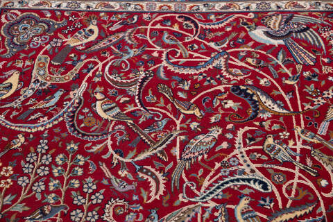 Pak-Persian Red Hand Knotted 41 X 64 Area Rug 700-146080 Image 5