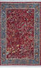 Pak-Persian Red Hand Knotted 41 X 64  Area Rug 700-146080 Thumb 0