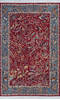 Pak-Persian Red Hand Knotted 41 X 64 Area Rug 700-146080 Thumb 0