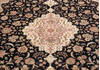 Pak-Persian Black Hand Knotted 80 X 101  Area Rug 700-146081 Thumb 3