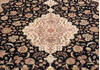 Pak-Persian Black Hand Knotted 80 X 101 Area Rug 700-146081 Thumb 3