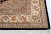 Pak-Persian Black Hand Knotted 80 X 101  Area Rug 700-146081 Thumb 4