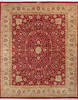 Pak-Persian Red Hand Knotted 80 X 100  Area Rug 700-146082 Thumb 0