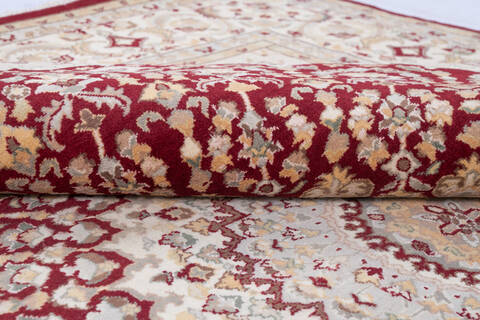 Pak-Persian Red Hand Knotted 711 X 100 Area Rug 700-146086 Image 6