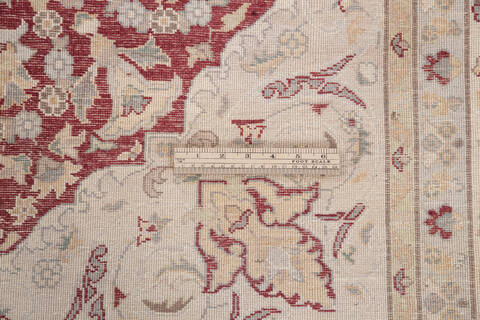 Pak-Persian Red Hand Knotted 711 X 100 Area Rug 700-146086 Image 7