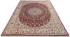 Pak-Persian Red Hand Knotted 711 X 100  Area Rug 700-146086 Thumb 1