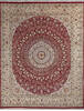 Pak-Persian Red Hand Knotted 711 X 100  Area Rug 700-146086 Thumb 0
