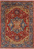 Chobi Red Hand Knotted 71 X 100  Area Rug 700-146088 Thumb 0