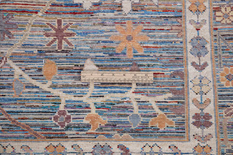 Chobi Grey Hand Knotted 59 X 80 Area Rug 700-146096 Image 5