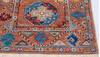 Chobi Orange Runner Hand Knotted 28 X 100  Area Rug 700-146097 Thumb 4