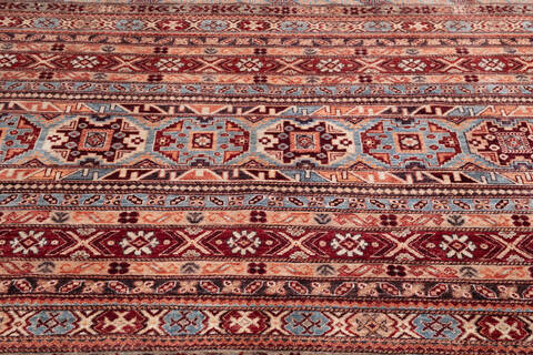 Chobi Red Hand Knotted 66 X 99 Area Rug 700-146098 Image 3