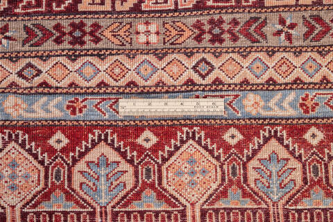 Chobi Red Hand Knotted 66 X 99 Area Rug 700-146098 Image 6