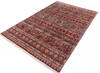 Chobi Red Hand Knotted 66 X 99  Area Rug 700-146098 Thumb 2