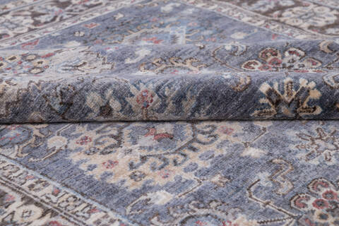 Chobi Grey Hand Knotted 50 X 70 Area Rug 700-146099 Image 5