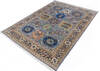 Chobi Grey Hand Knotted 50 X 68 Area Rug 700-146100 Thumb 2