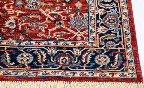 Chobi Red Hand Knotted 51 X 611 Area Rug 700-146101 Image 4