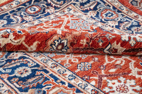 Chobi Red Hand Knotted 51 X 611 Area Rug 700-146101 Image 6