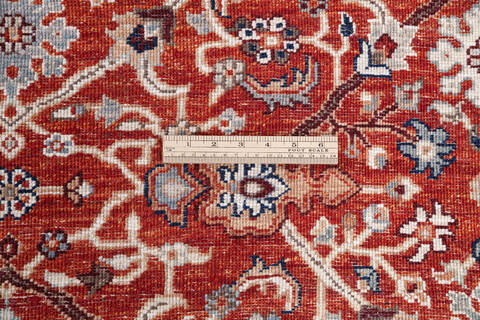 Chobi Red Hand Knotted 51 X 611 Area Rug 700-146101 Image 7
