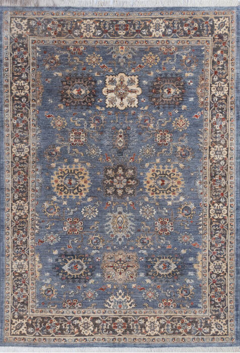Chobi Grey Hand Knotted 57 X 80 Area Rug 700-146106 Image 0
