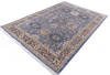 Chobi Grey Hand Knotted 57 X 80 Area Rug 700-146106 Thumb 2