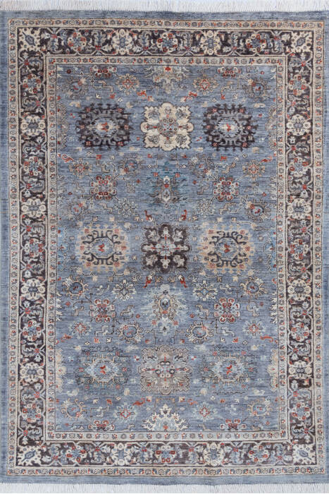 Chobi Grey Hand Knotted 56 X 80 Area Rug 700-146107 Image 0