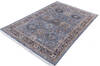 Chobi Grey Hand Knotted 56 X 80  Area Rug 700-146107 Thumb 2