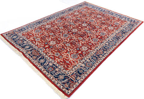 Chobi Red Hand Knotted 57 X 711 Area Rug 700-146108 Image 2