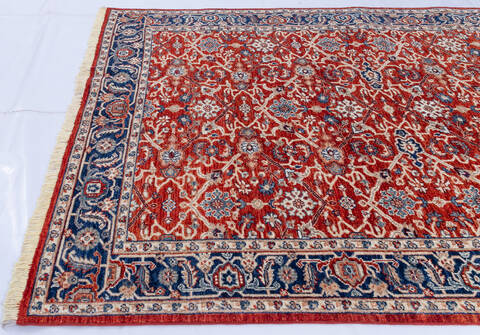 Chobi Red Hand Knotted 57 X 711 Area Rug 700-146108 Image 5