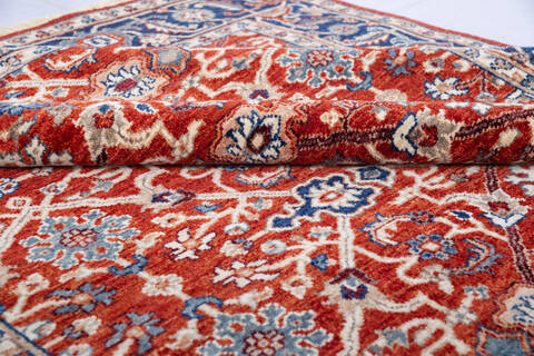 Chobi Red Hand Knotted 57 X 711 Area Rug 700-146108 Image 6