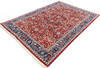 Chobi Red Hand Knotted 57 X 711 Area Rug 700-146108 Thumb 2