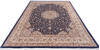 Pak-Persian Blue Hand Knotted 91 X 120  Area Rug 700-146110 Thumb 1