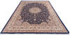 Pak-Persian Blue Hand Knotted 91 X 120 Area Rug 700-146110 Thumb 1