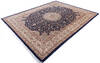Pak-Persian Blue Hand Knotted 91 X 120 Area Rug 700-146110 Thumb 2