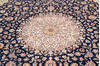 Pak-Persian Blue Hand Knotted 91 X 120 Area Rug 700-146110 Thumb 3