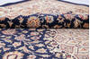 Pak-Persian Blue Hand Knotted 91 X 120 Area Rug 700-146110 Thumb 6