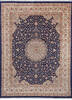 Pak-Persian Blue Hand Knotted 91 X 120  Area Rug 700-146110 Thumb 0