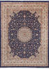 Pak-Persian Blue Hand Knotted 91 X 120 Area Rug 700-146110 Thumb 0