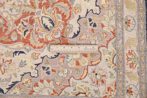 Pak-Persian Orange Hand Knotted 811 X 123 Area Rug 700-146112 Image 7