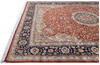 Pak-Persian Orange Hand Knotted 811 X 123  Area Rug 700-146112 Thumb 5