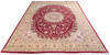 Pak-Persian Red Hand Knotted 92 X 121  Area Rug 700-146113 Thumb 1