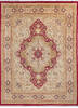 Pak-Persian Red Hand Knotted 90 X 121  Area Rug 700-146114 Thumb 0
