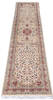 Pak-Persian Beige Runner Hand Knotted 27 X 103  Area Rug 700-146115 Thumb 1