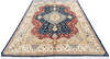 Pak-Persian Blue Hand Knotted 99 X 130  Area Rug 700-146116 Thumb 1