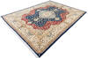 Pak-Persian Blue Hand Knotted 99 X 130 Area Rug 700-146116 Thumb 2