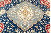 Pak-Persian Blue Hand Knotted 99 X 130  Area Rug 700-146116 Thumb 3