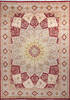 Pak-Persian Red Hand Knotted 101 X 141  Area Rug 700-146119 Thumb 0
